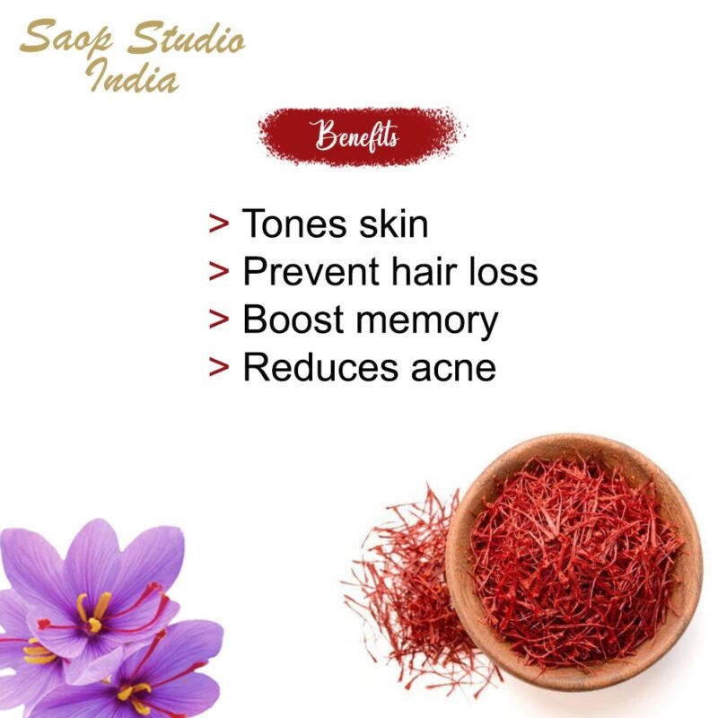 Kesar (Saffron) Essential Oil (10X Power) soapstudioindia